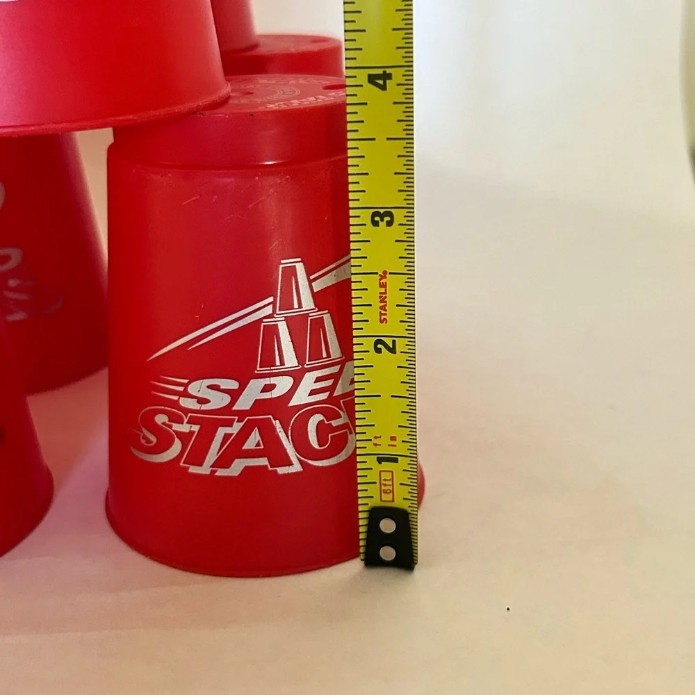 Speed Stacks WSSA Official Cups Red With Mesh Carrying Cases 14 Cups‎